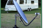 Optud D2 free to air 65cm self install kit metal roof